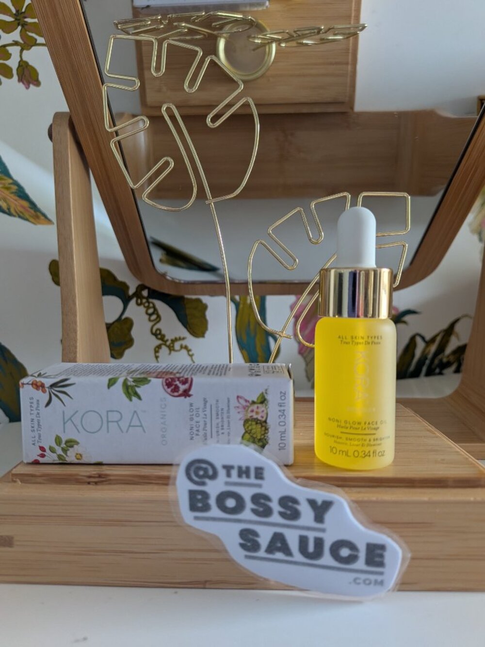🌸 Kora Organics Noni Fruit, Rosehip, Jojoba, Glow Face Oil 0.34 oz